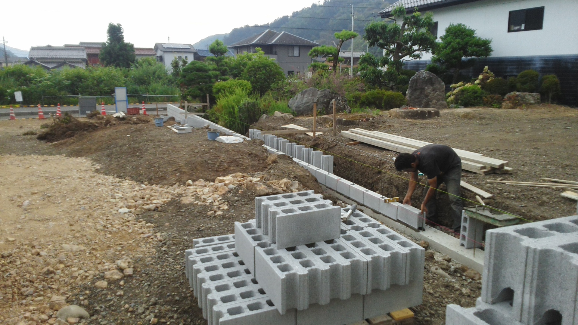 庭取壊し・造園（庭石工事）：施工後写真3