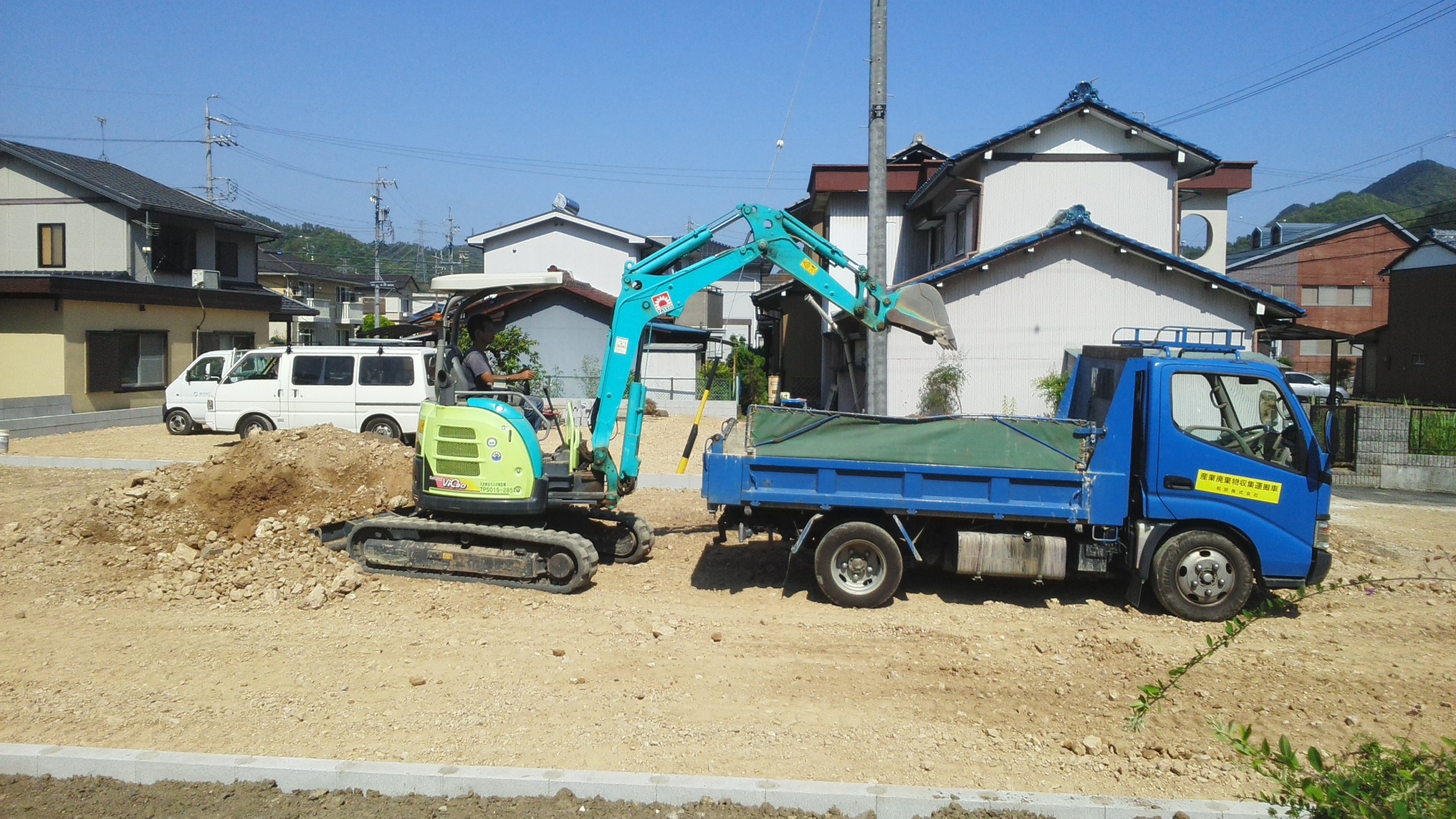 庭取壊し・造園（庭石工事）：施工後写真4