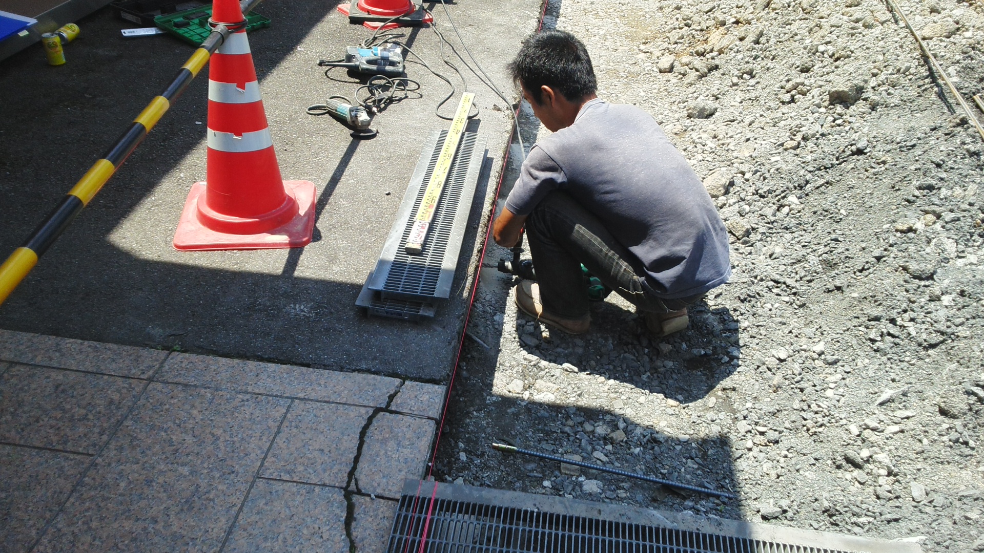 排水側溝陥没：施工後写真3