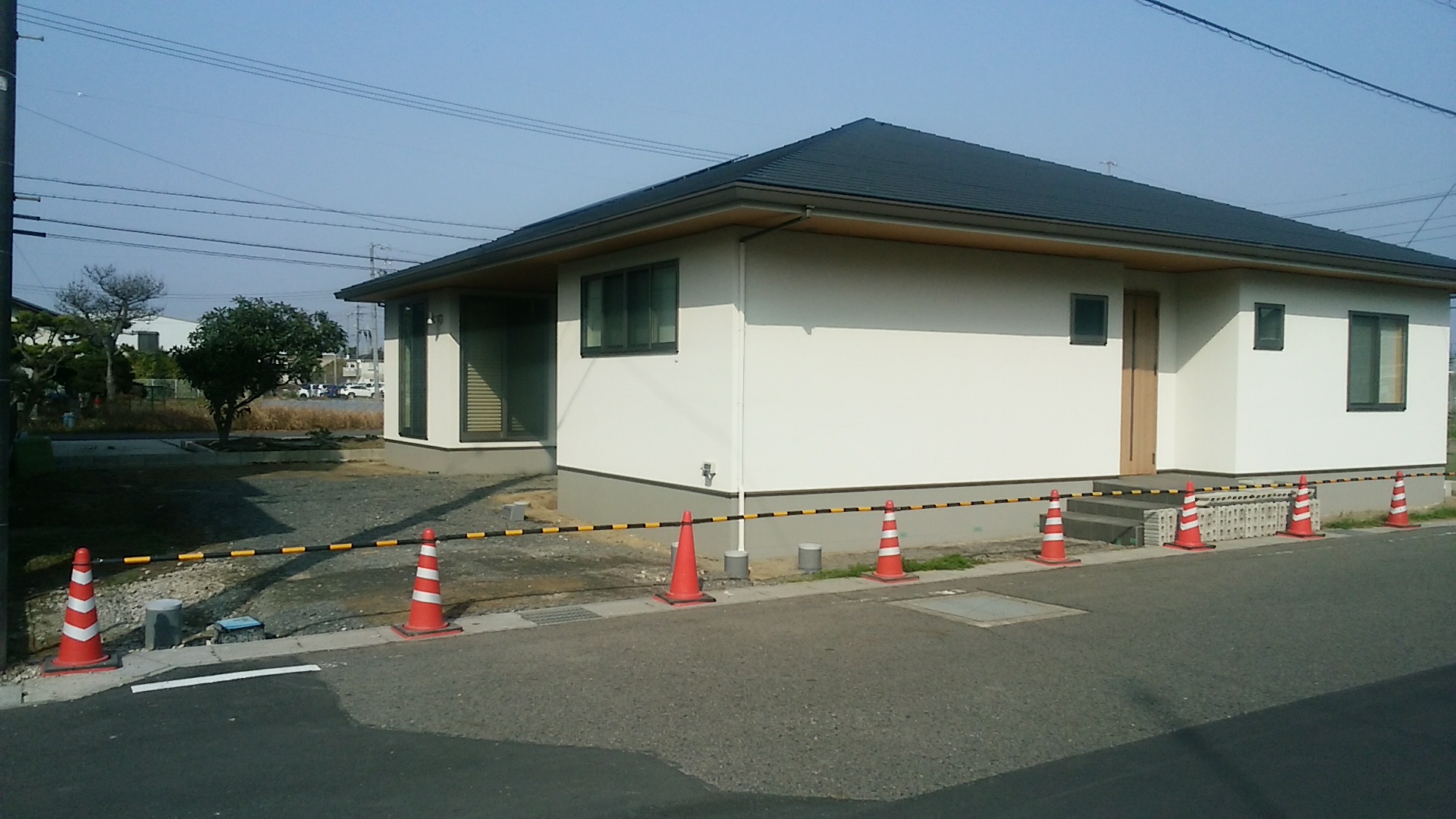 新和風エクステリア：施工前写真